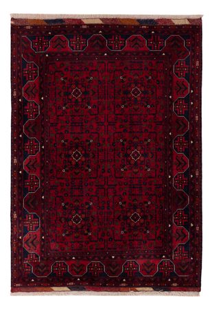Afghan Rug - Royal - 139 x 100 cm - red