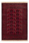 Afghan Rug - Royal - 148 x 100 cm - red