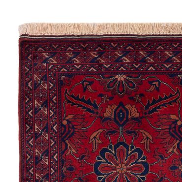 Afghan Rug - Royal - 142 x 100 cm - red
