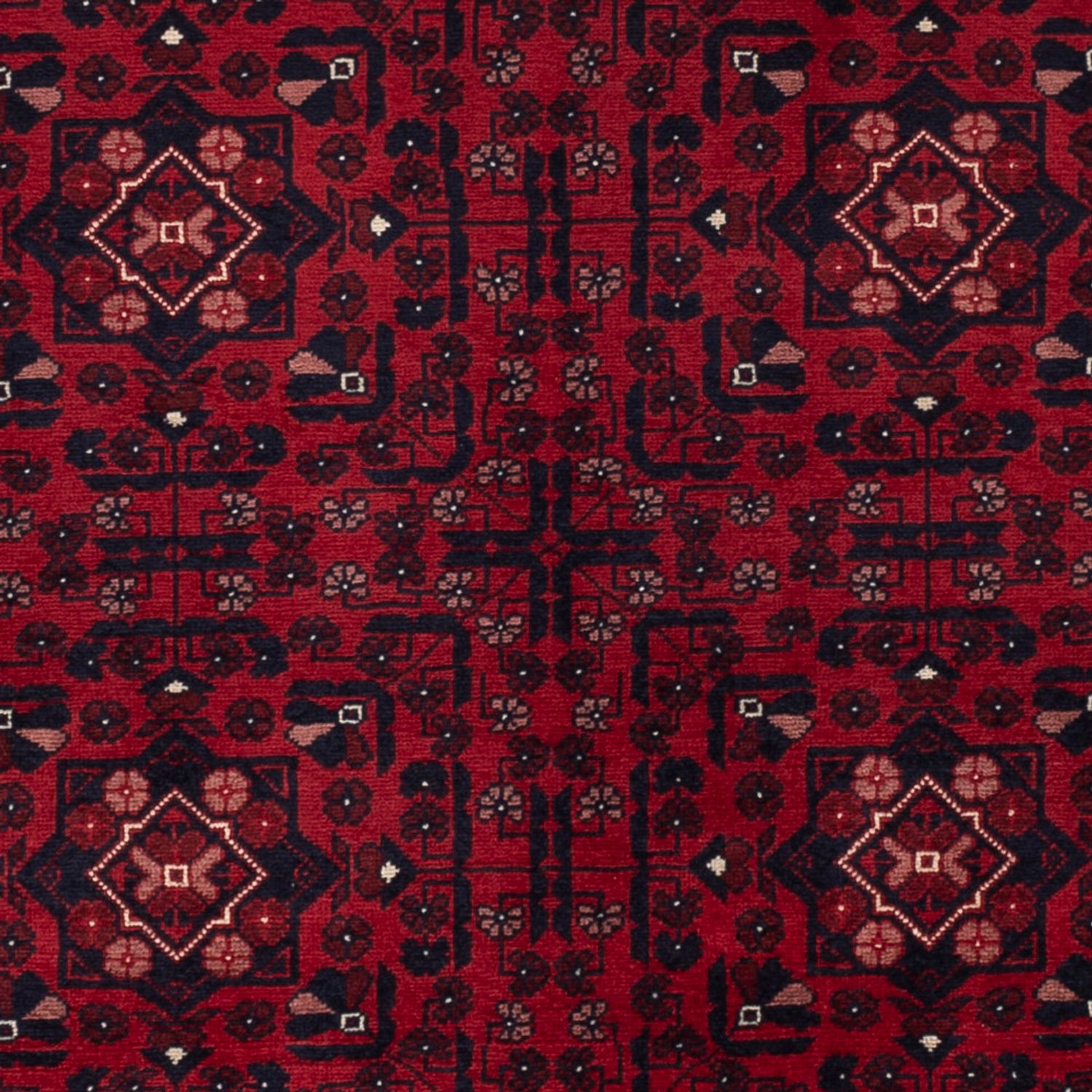 Afghan Rug - Royal - 148 x 98 cm - red