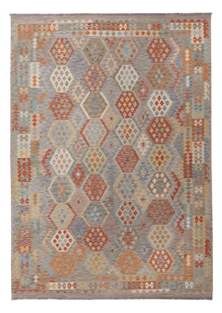 Kelim Rug - Splash - 345 x 248 cm - colorful