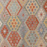 Kelim Rug - Splash - 345 x 248 cm - colorful