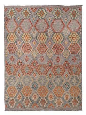 Kelim Rug - Splash - 337 x 251 cm - colorful