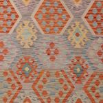 Kelim Rug - Splash - 337 x 251 cm - colorful