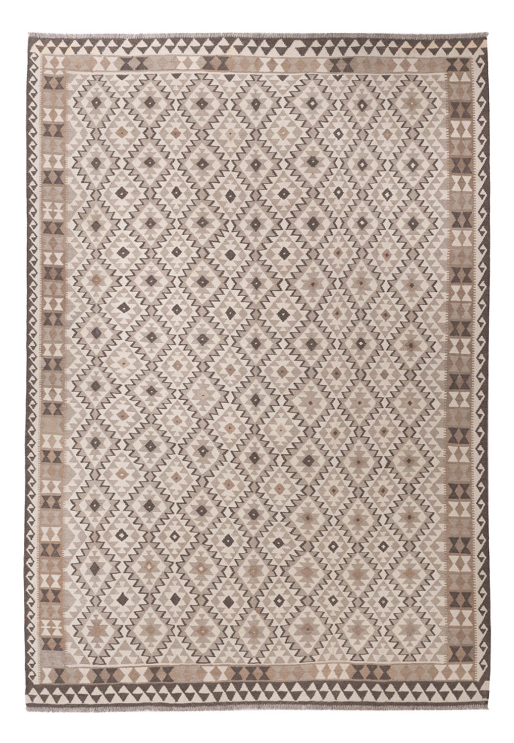 Kelim Rug - Splash - 353 x 250 cm - natural