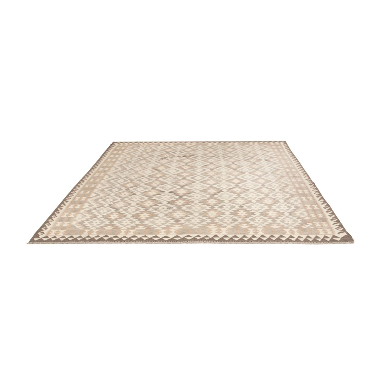 Kelim Rug - Splash - 288 x 248 cm - natural