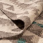 Kelim Rug - Splash - 300 x 257 cm - natural