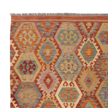 Kelim Rug - Splash - 352 x 256 cm - colorful