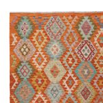 Kelim Rug - Splash - 345 x 252 cm - colorful