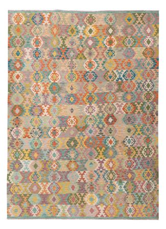 Kelim Rug - Splash - 345 x 253 cm - colorful
