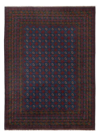 Afghan Rug - Filpa - 355 x 252 cm - blue
