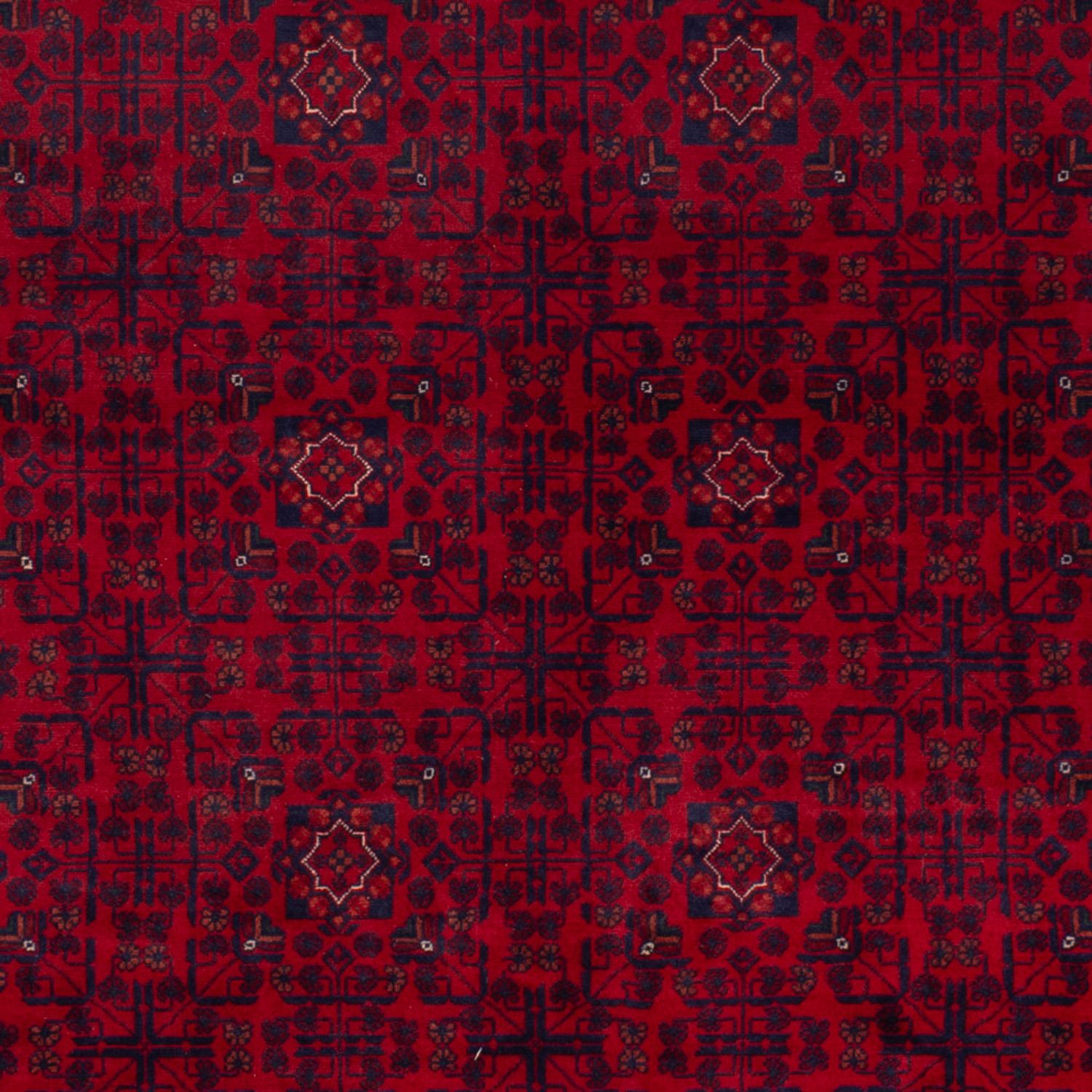 Afghan Rug - Kunduz - Royal - 366 x 255 cm - red