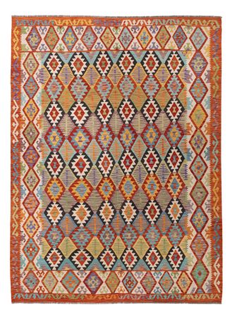 Kelim Rug - Splash - 348 x 255 cm - colorful