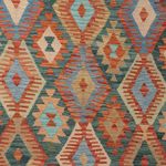 Kelim Rug - Splash - 353 x 251 cm - colorful