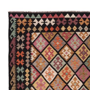 Kelim Rug - Splash - 364 x 261 cm - colorful