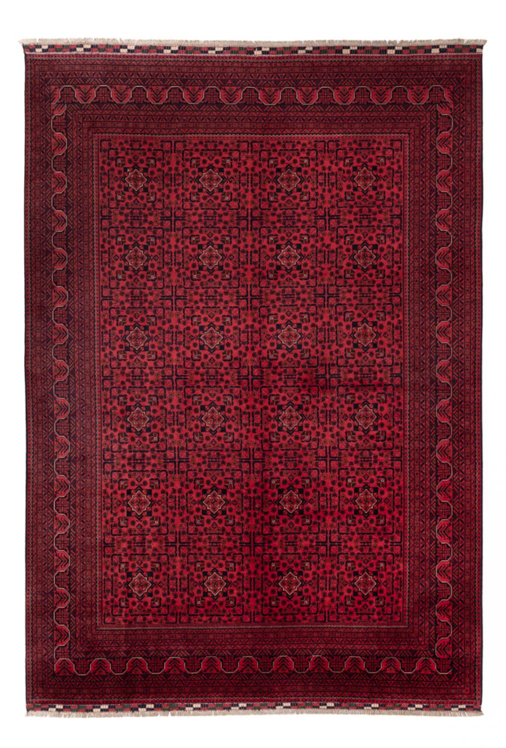 Afghan Rug - Kunduz - Royal - 370 x 252 cm - red