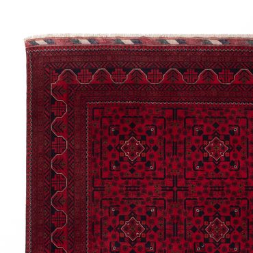 Afghan Rug - Kunduz - Royal - 348 x 251 cm - red