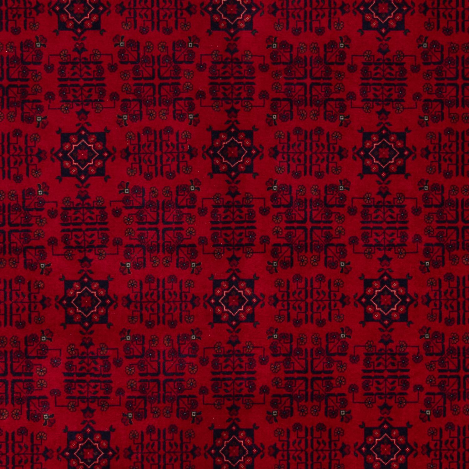 Afghan Rug - Royal - 341 x 248 cm - red