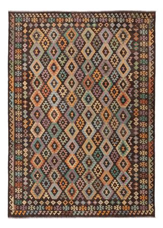 Kelim Rug - Splash - 347 x 245 cm - colorful