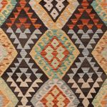 Kelim Rug - Splash - 353 x 241 cm - colorful