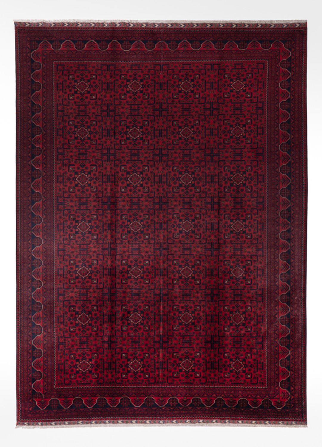 Afghan Rug - Kunduz - 354 x 248 cm - red