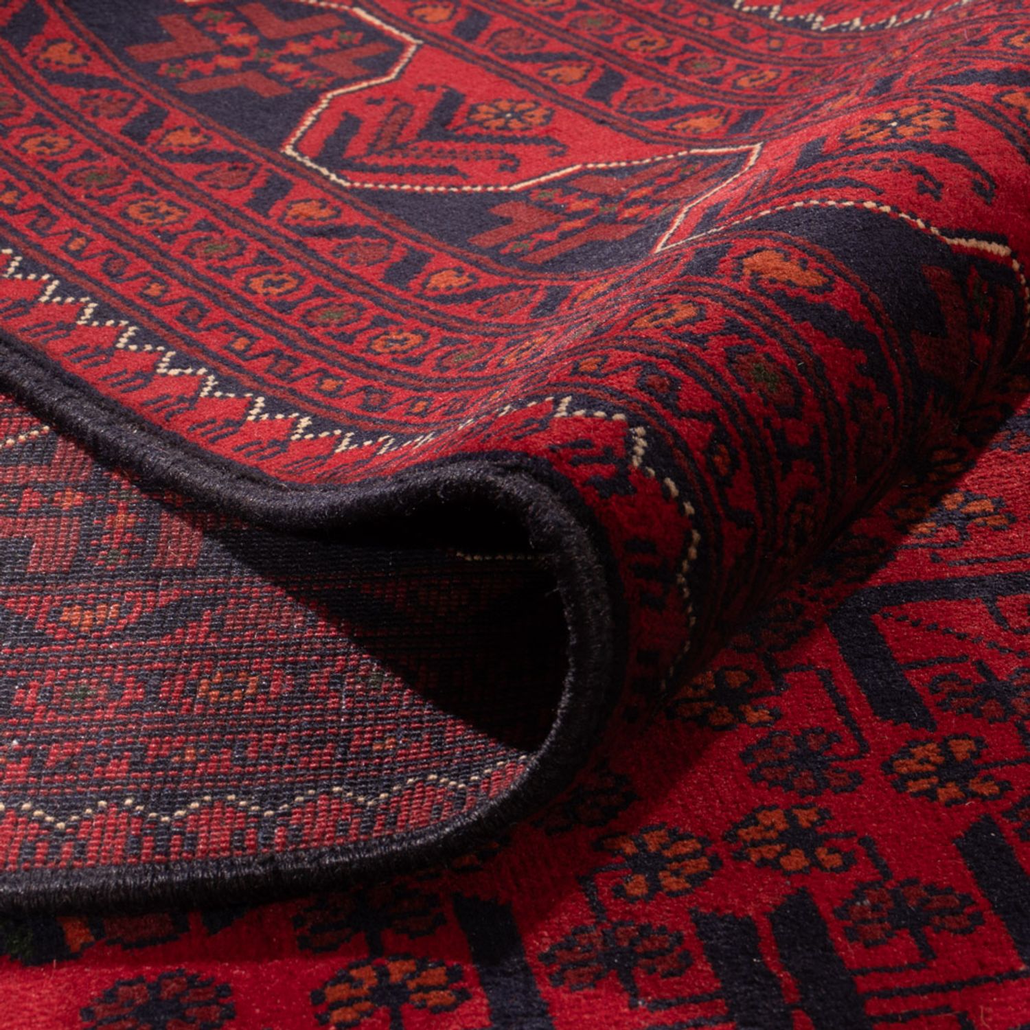 Afghan Rug - Kunduz - 354 x 248 cm - red