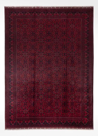 Afghan Rug - Kunduz - 354 x 248 cm - red