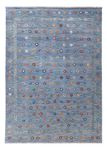 Kelim Rug - Splash - 352 x 243 cm - blue