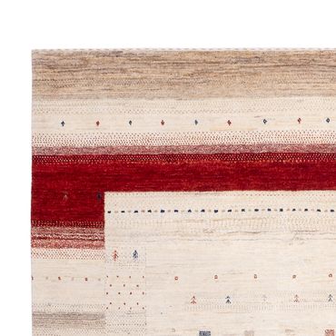 Gabbeh Rug - Loribaft Indus - 292 x 185 cm - beige