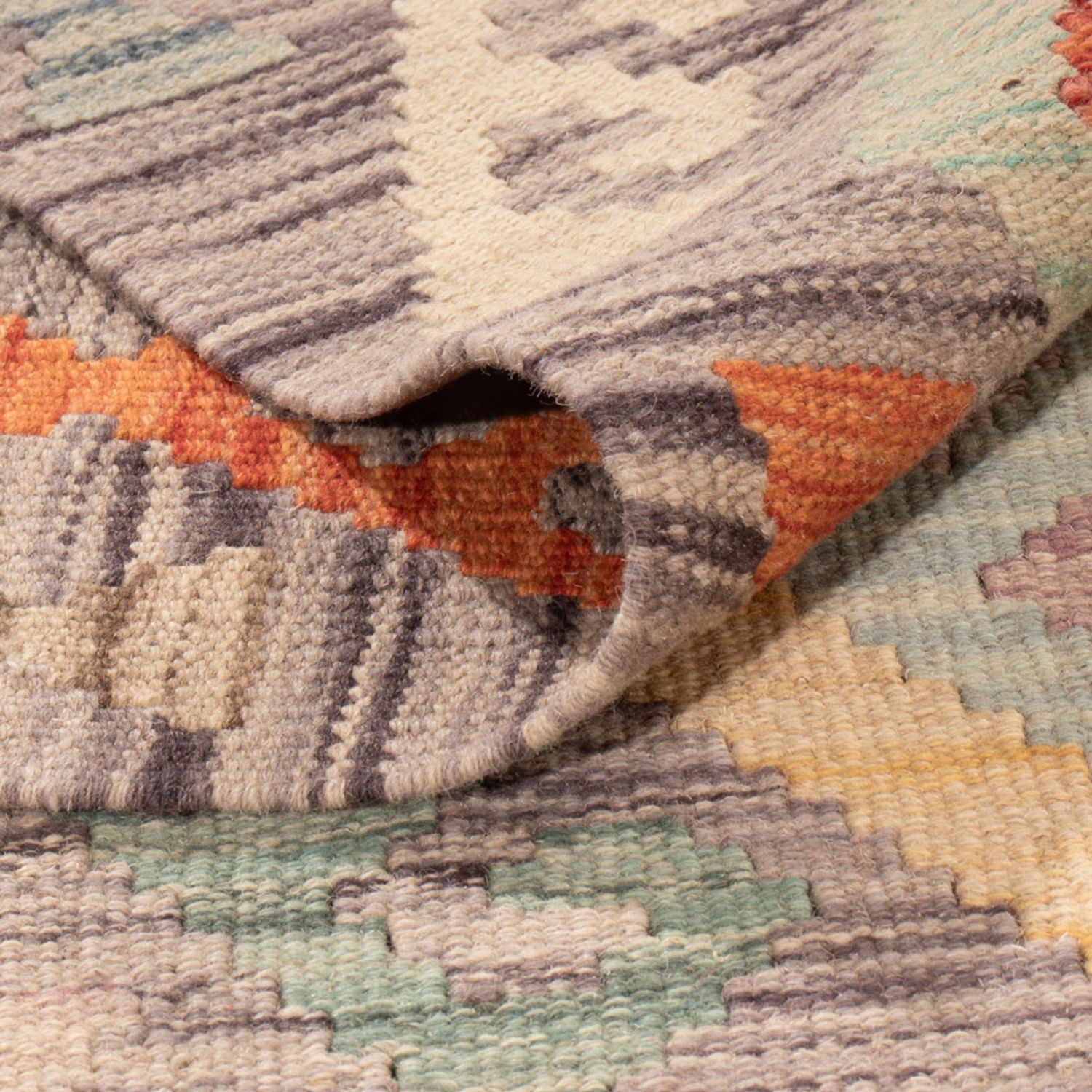 Kelim Rug - Splash - 292 x 197 cm - multicolored