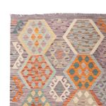 Kelim Rug - Splash - 292 x 197 cm - multicolored