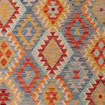 Kelim Rug - Splash - 295 x 196 cm - multicolored