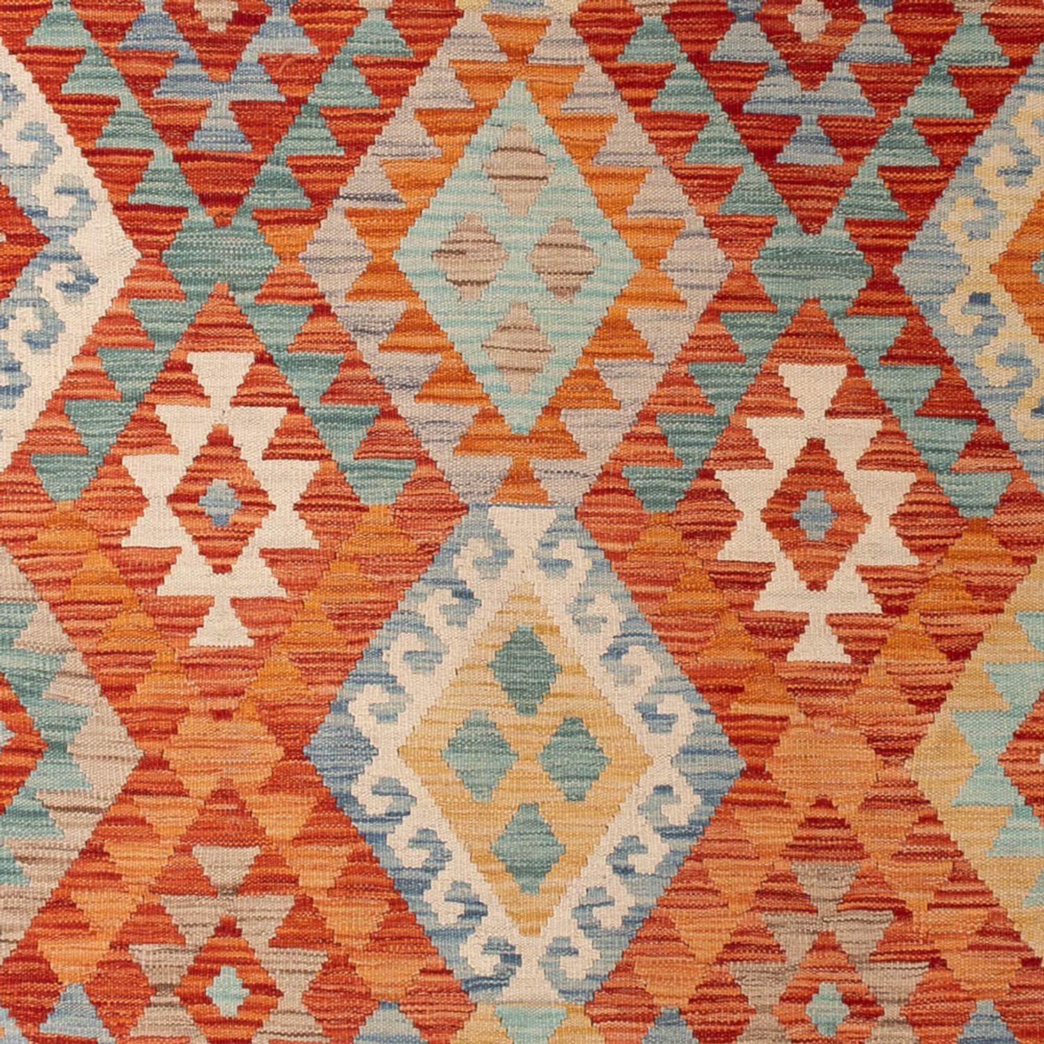 Kelim Rug - Splash - 291 x 201 cm - multicolored