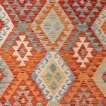 Kelim Rug - Splash - 291 x 201 cm - multicolored