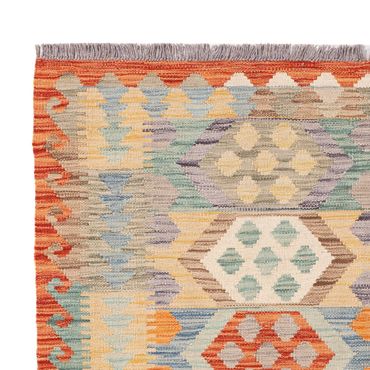 Kelim Rug - Splash - 179 x 126 cm - multicolored