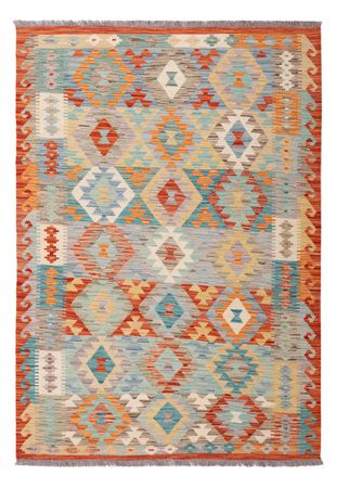 Kelim Rug - Splash - 187 x 129 cm - multicolored