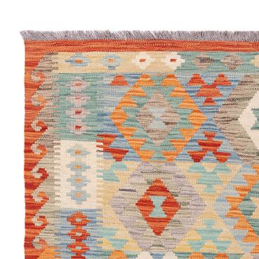 Kelim Rug - Splash - 187 x 129 cm - multicolored