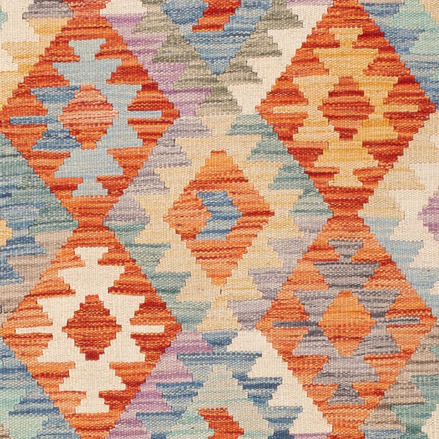 Kelim Rug - Splash - 175 x 124 cm - multicolored