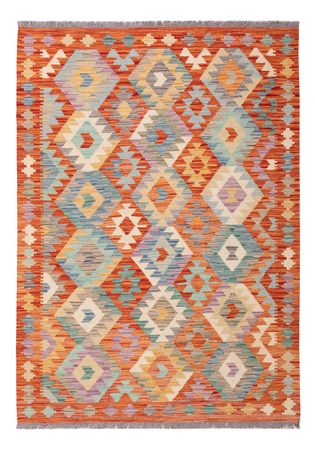 Kelim Rug - Splash - 175 x 124 cm - multicolored