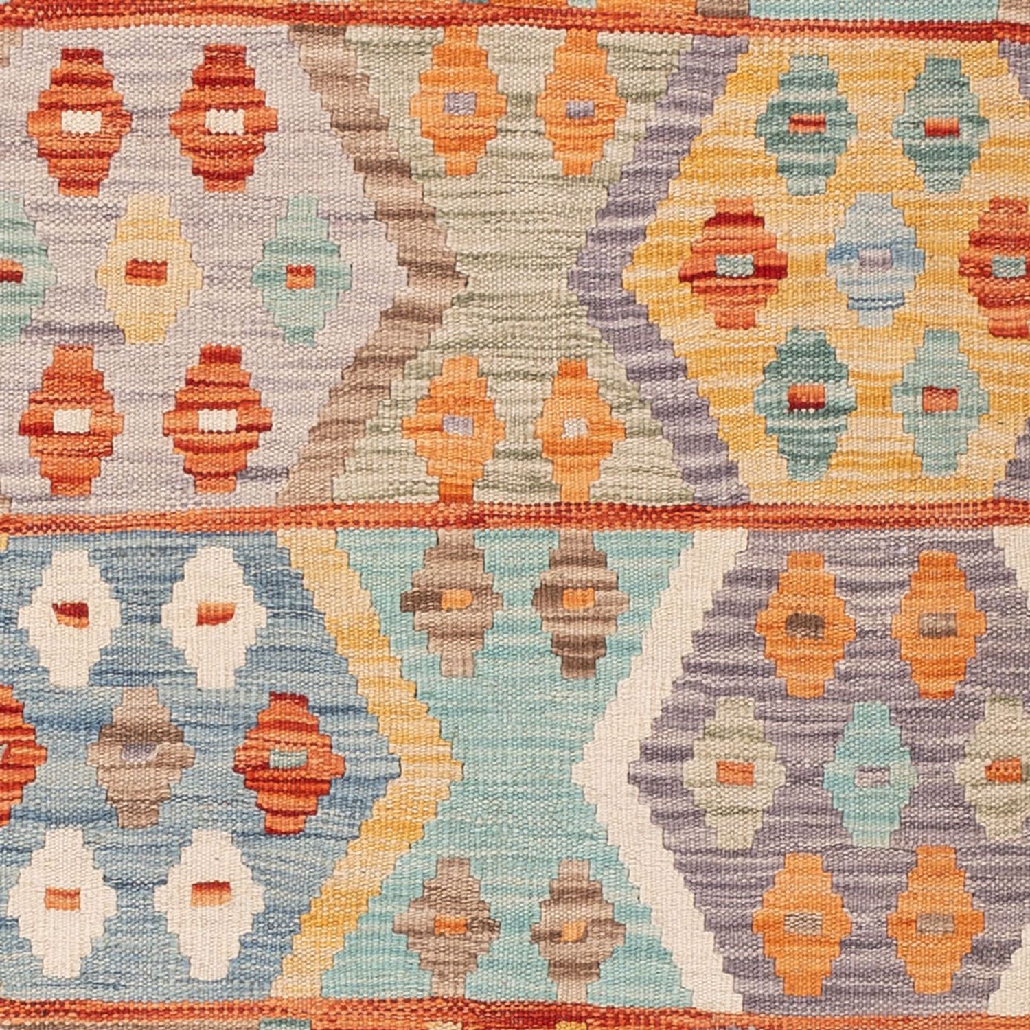 Kelim Rug - Splash - 177 x 125 cm - multicolored