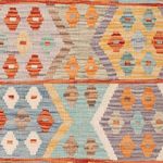 Kelim Rug - Splash - 177 x 125 cm - multicolored