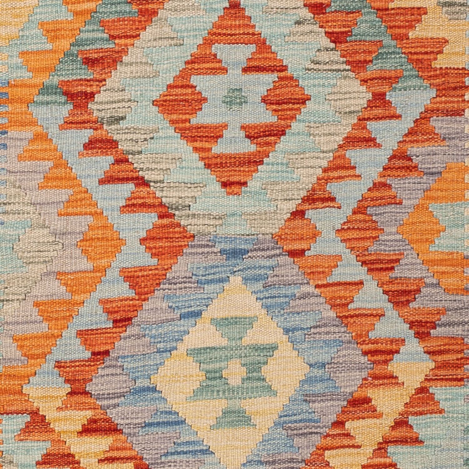 Kelim Rug - Splash - 191 x 130 cm - multicolored