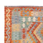 Kelim Rug - Splash - 191 x 130 cm - multicolored