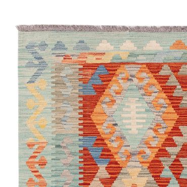 Kelim Rug - Splash - 183 x 127 cm - multicolored