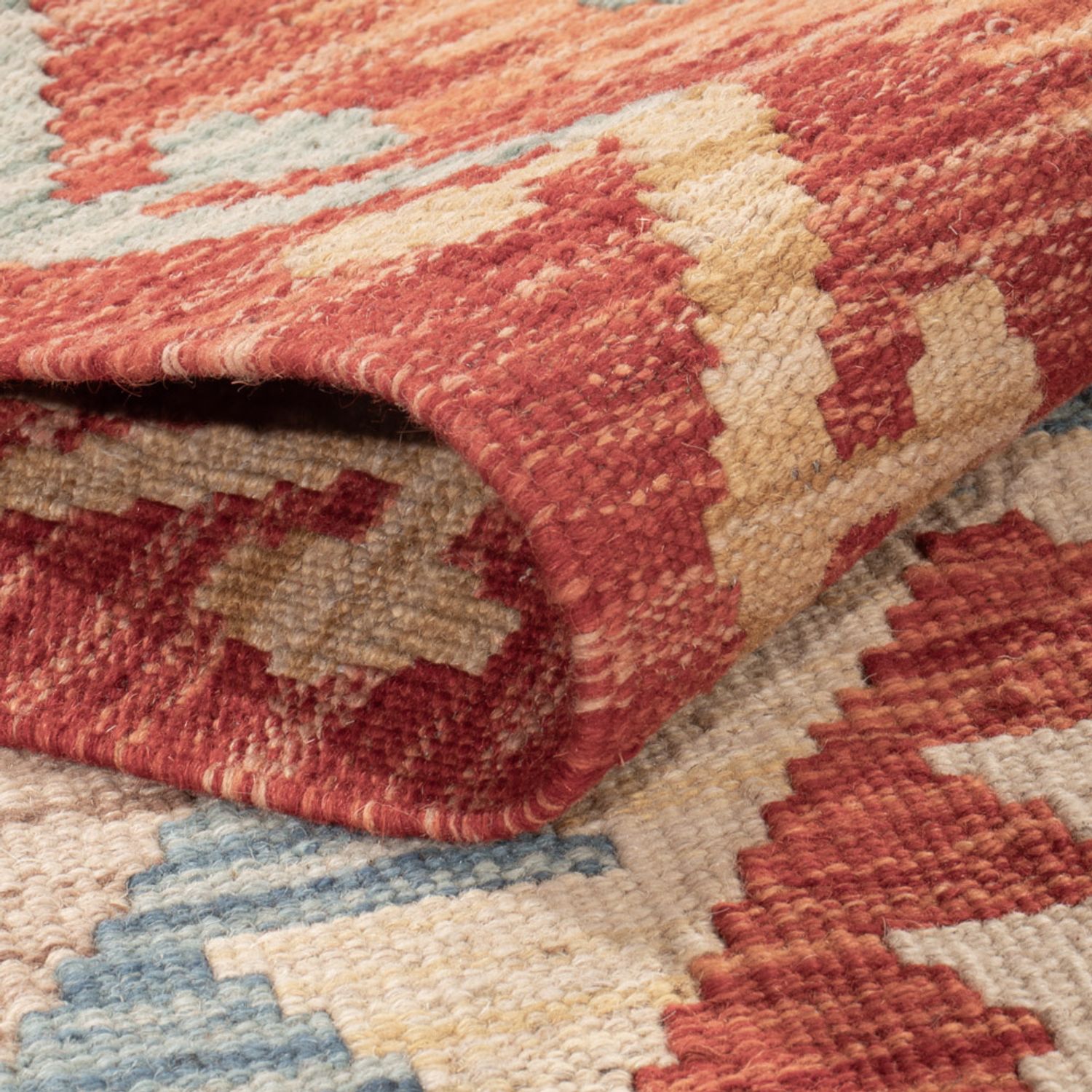 Kelim Rug - Splash - 177 x 128 cm - multicolored