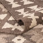 Kelim Rug - Splash - 293 x 198 cm - light grey