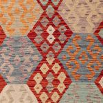 Kelim Rug - Splash - 201 x 127 cm - multicolored