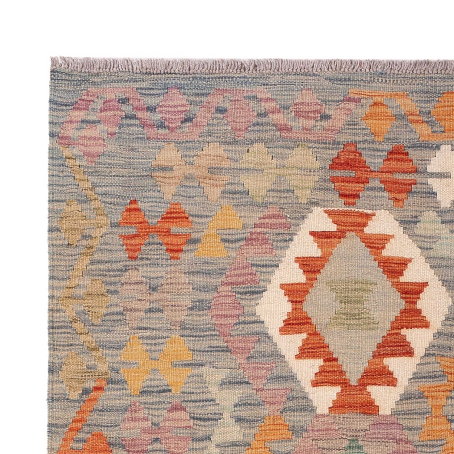 Kelim Rug - Splash - 184 x 122 cm - multicolored
