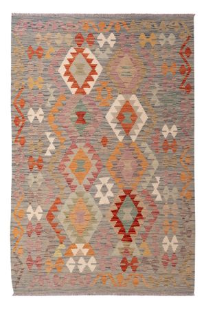 Kelim Rug - Splash - 184 x 122 cm - multicolored