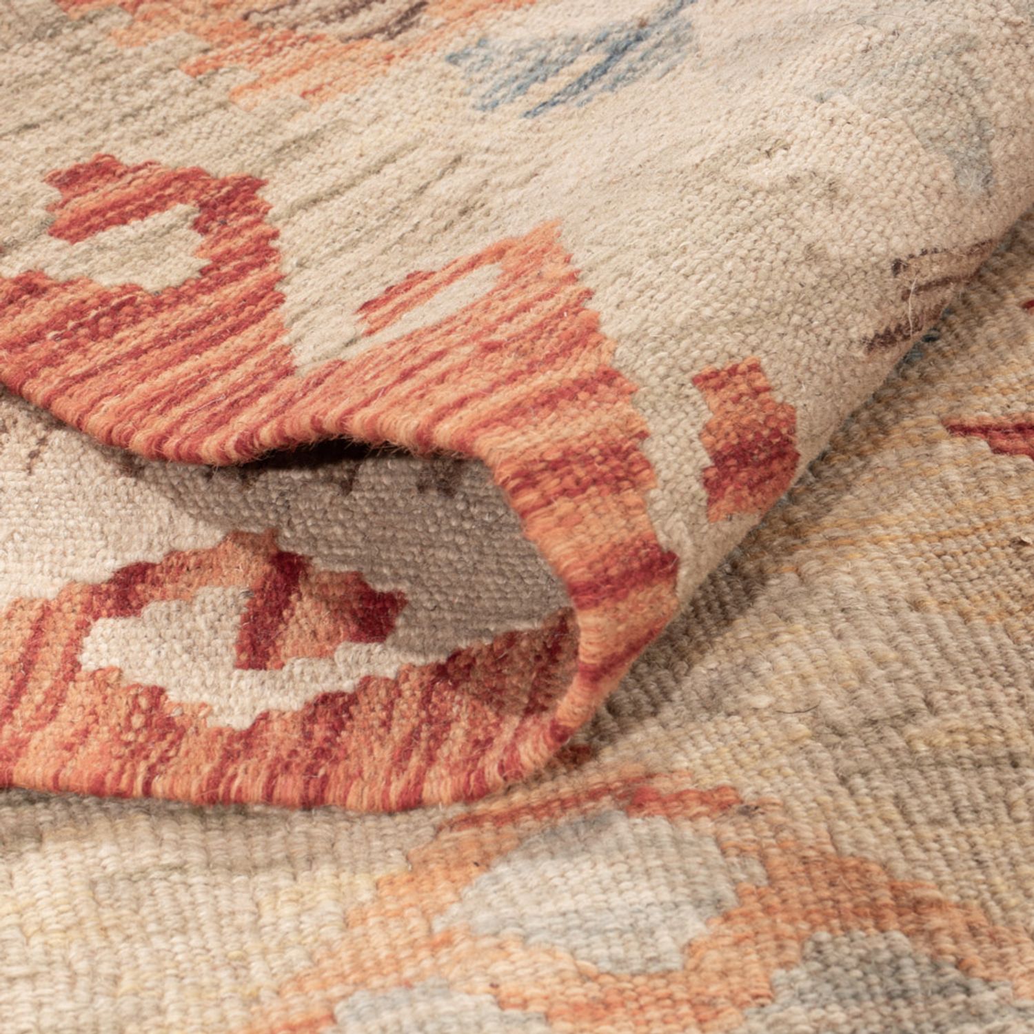 Kelim Rug - Splash - 170 x 132 cm - multicolored